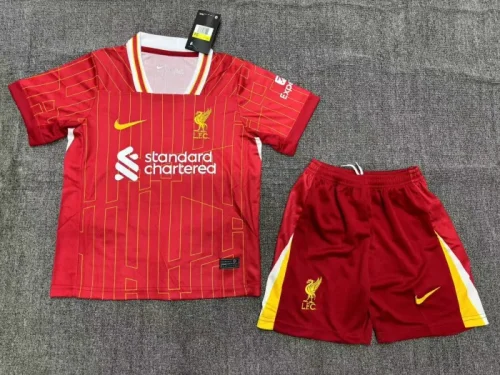 Kids Liverpool Home Kit 24/25 Football Jersey