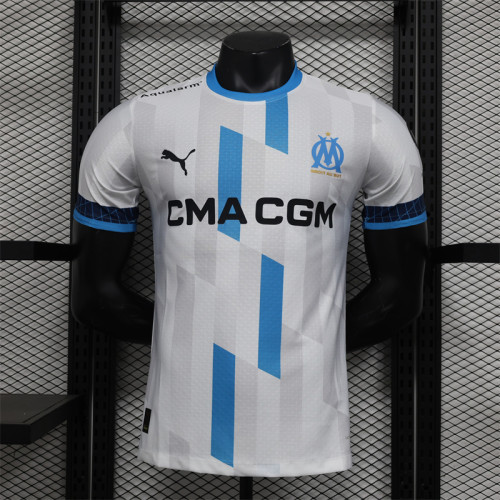 Player Marseille Home Kit 24/25 Football Jersey