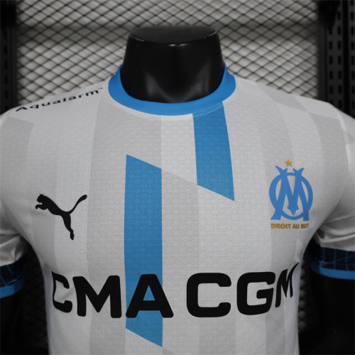 Player Marseille Home Kit 24/25 Football Jersey