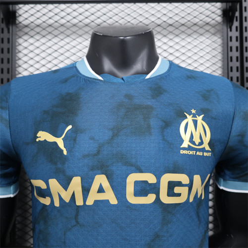 Player Marseille Away Kit 24/25 Football Jersey