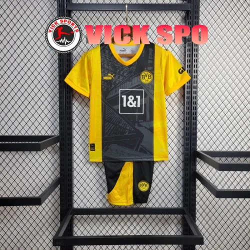 Kids Dortmund Special Jersey 24/25 Football Kit