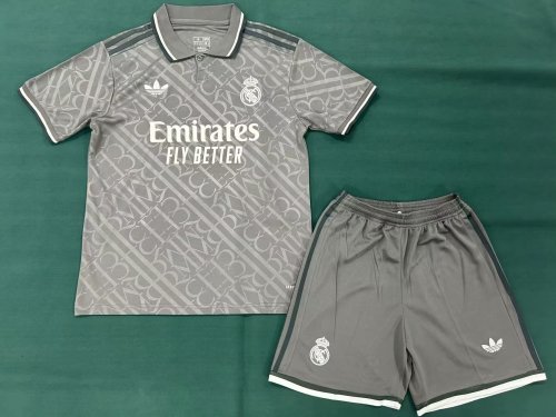 Kids Real Madrid Third Kit 24/25 Football Jersey