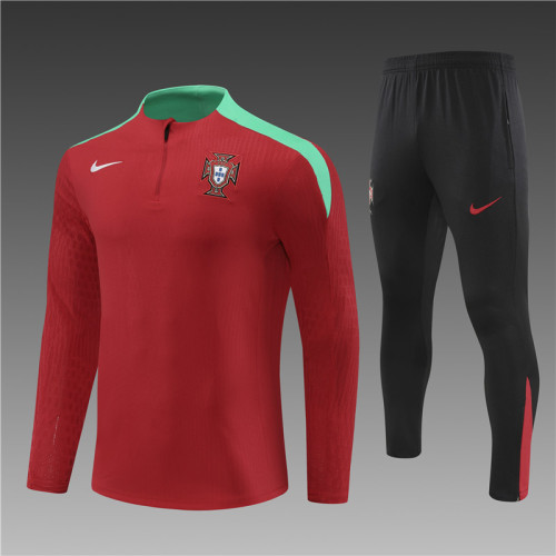 Player Portugal Training Tracksuits 24/25 Football Jersey