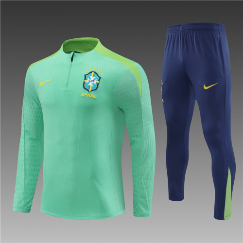 Player Brazil Training Tracksuits 24/25 Football Jersey
