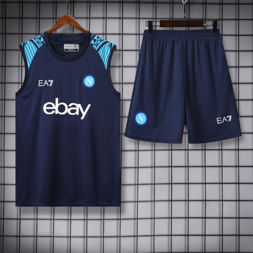 Napoli Vest Set Training Tracksuits 24/25 Football Jersey