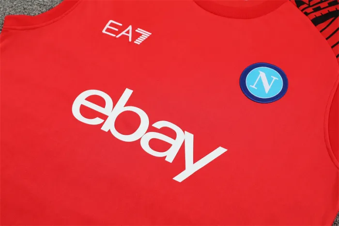 Napoli Vest Set Training Tracksuits 24/25 Football Jersey