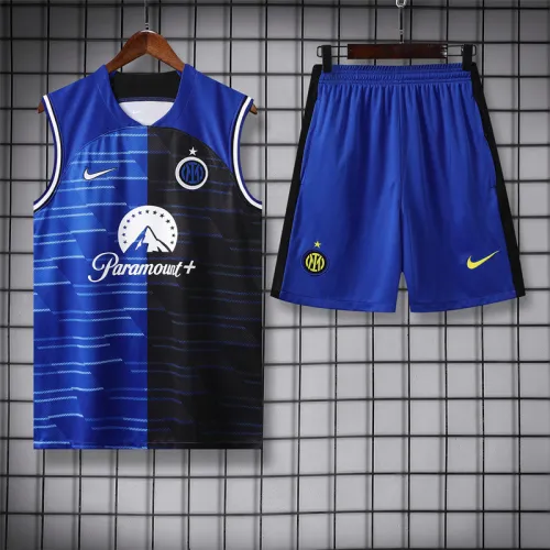 Inter Milan Vest Set Training Tracksuits 24/25 Football Jersey
