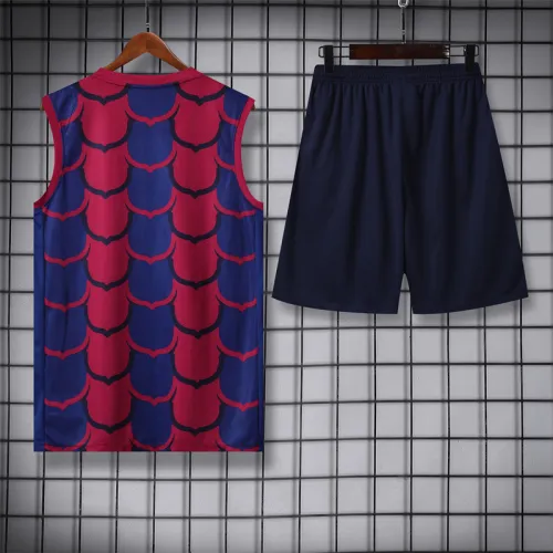 Barcelona Vest Set Training Tracksuits 24/25 Football Jersey