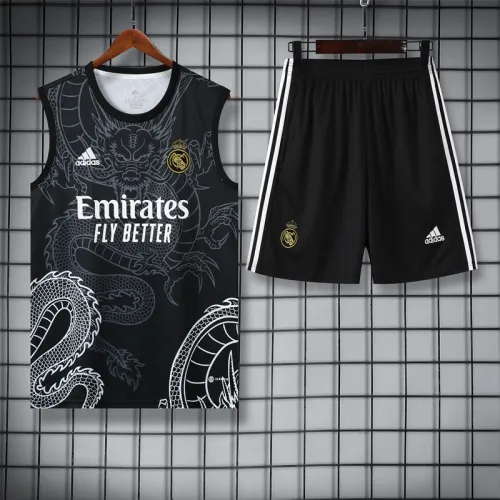 Real Madrid Vest Set Training Tracksuits 24/25 Football Jersey