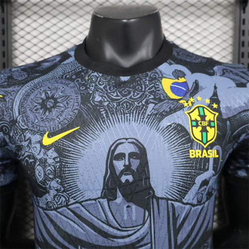 Player Version Brazil Special Kit Jesus 2024/25 Football Jersey