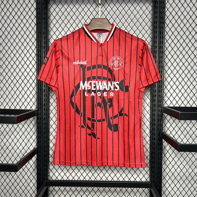 Retro Rangers Away Kit 1994 1995 Football Jersey