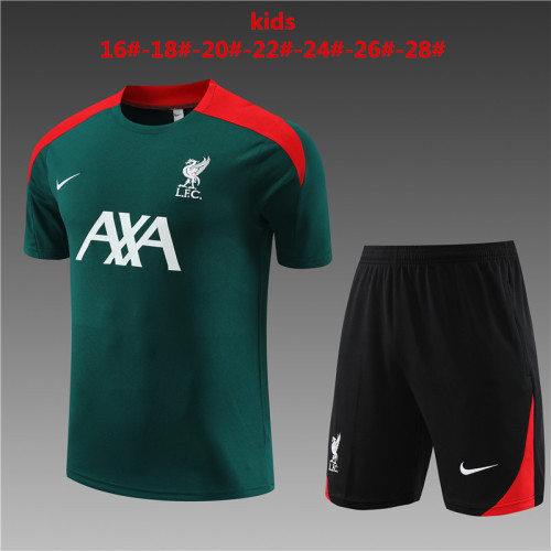 Kids Liverpool Training Tracksuits 24/25 Football Jersey