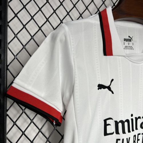 Kids AC Milan Away Jersey 24/25 Football Kit