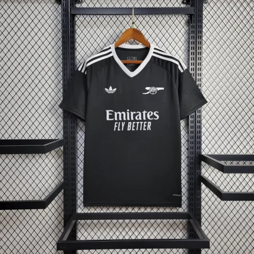Arsenal Black Goalkeeper Jersey 24/25 Football Kit