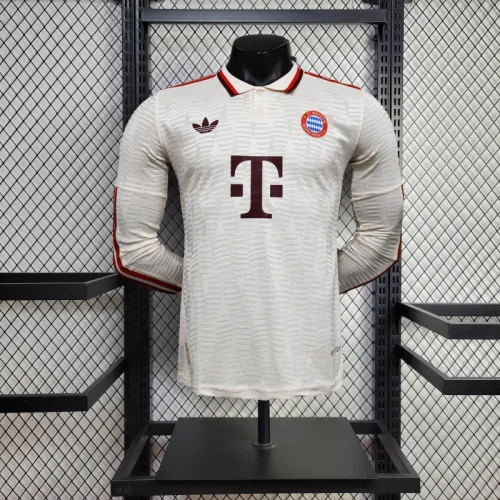 Player Version Bayern Munich Third Jersey 24/25 Football Kit Long Sleeves