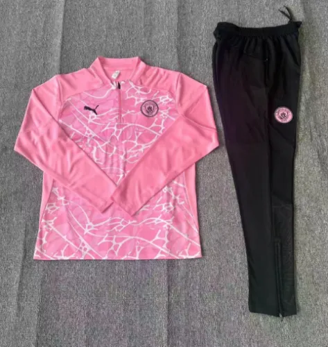 Kids Manchester City Training Tracksuits 24/25 Football Jersey