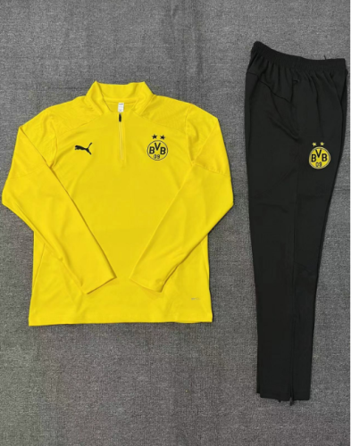 Kids Dortmund Training Tracksuits 24/25 Football Jersey