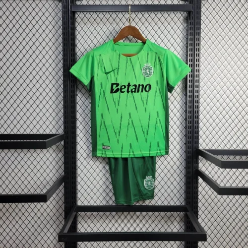 Kids Sporting CP Third Jersey 24/25 Football Kit