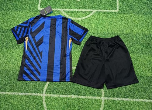 Kids Inter Milan Home Jersey 24/25 Football Kit