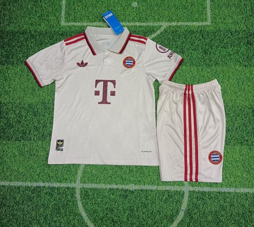 Kids Bayern Munich Third Jersey 24/25 Football Kit