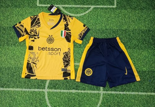 Kids Inter Milan Third Jersey 24/25 Football Kit