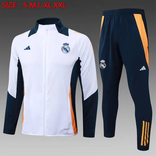 Real Madrid Jackets Training Tracksuits 24/25 Football Jersey