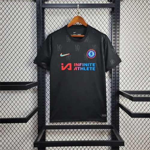Chelsea Black Jersey 24/25 Football Kit