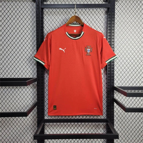 Portugal Jersey 25/26 Home Ronaldo Football Kit Soccer Shirt