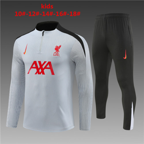 Kids Liverpool Training Tracksuits 24/25 Football Jersey