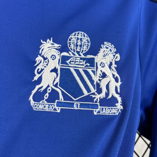 Manchester United Blue Jersey 24/25 Football Kit Long Sleeves