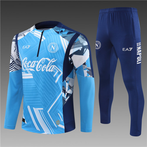 SSC Napoli Training Tracksuits 2024/25 Football Kit Soccer Jersey