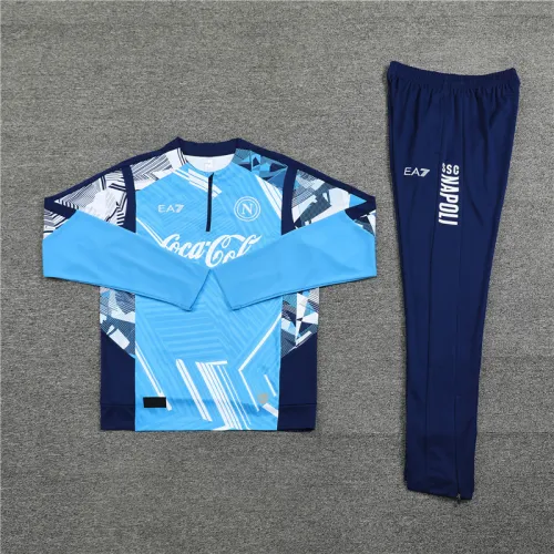 SSC Napoli Training Tracksuits 2024/25 Football Kit Soccer Jersey