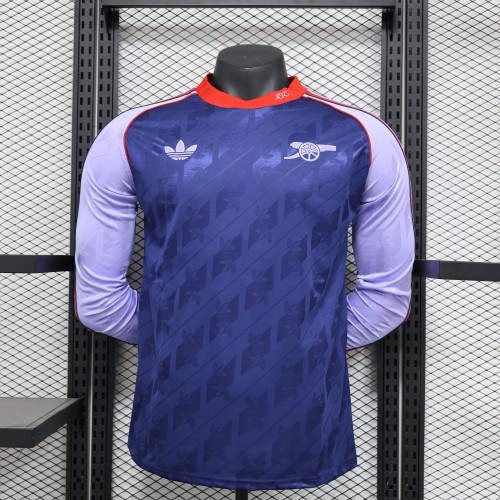 Retro Arsenal Jersey 2024/25 Long Sleeves Football Kit Soccer Shirt