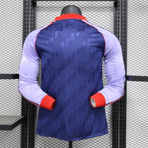 Retro Arsenal Jersey 2024/25 Long Sleeves Football Kit Soccer Shirt