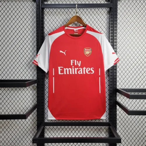 Retro Arsenal Jersey Home Kit 2014/15 Football Soccer Shirt