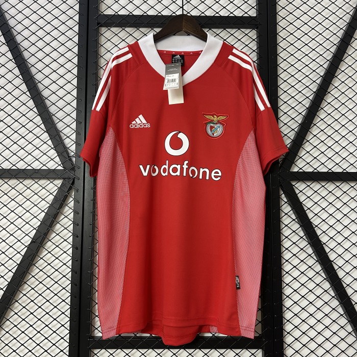 Retro Benfica Jersey 2002-03 Home Football Kit Soccer Jersey