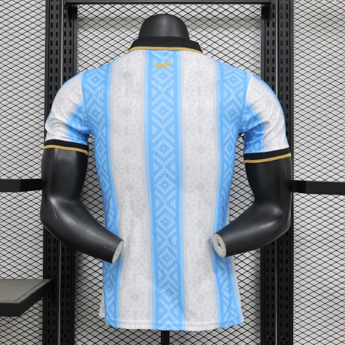 Player Version Argentina Jersey 2024/25 Special Football Kit Soccer Shirt