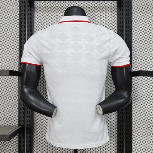 Player Version Manchester United Jersey 25/26 Polo White Football Kit Soccer Jersey