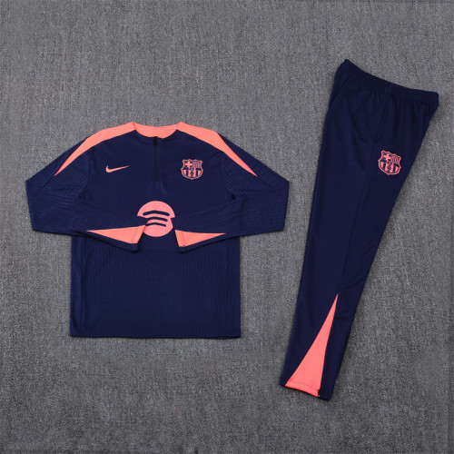 Player Version Barcelona Training Tracksuits 2024/25 Football Kit