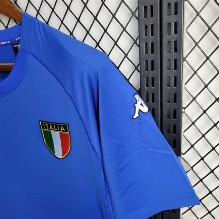 Retro Italy Jersey 2000 Home Football Kit Soccer Jersey
