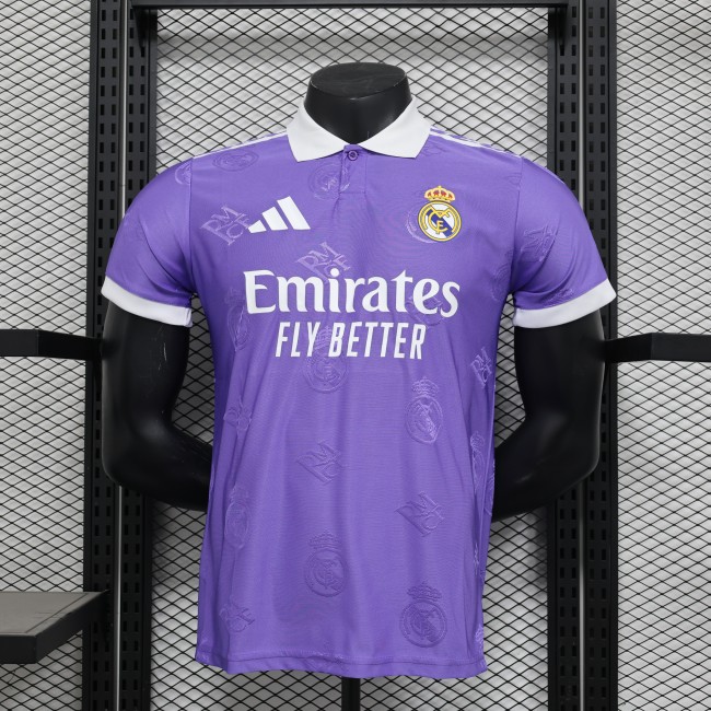 Player Version Real Madrid Jersey 24/25 Polo Football Kit Soccer Jersey