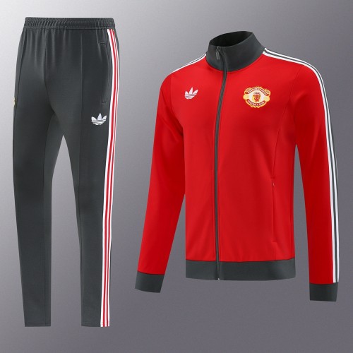 Manchester United Jackets Training Tracksuits 24/25 Football Jersey