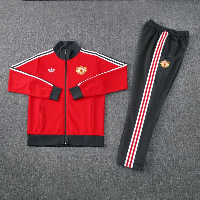 Manchester United Jackets Training Tracksuits 24/25 Football Jersey