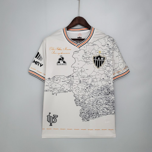 Retro Mineiro 2021-22 Home Football Kit Soccer Shirt