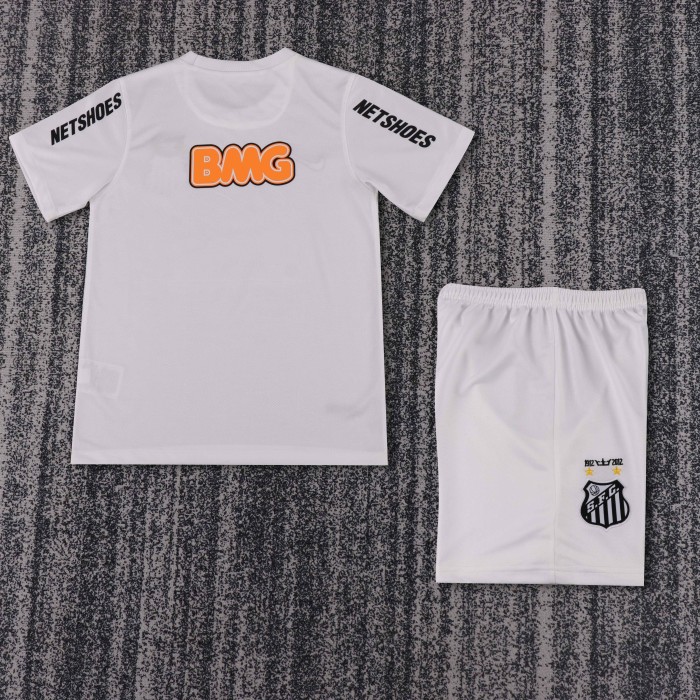 Retro Kids Santos Jersey 12/13 Home Football Kit Soccer Jersey Neymar JR