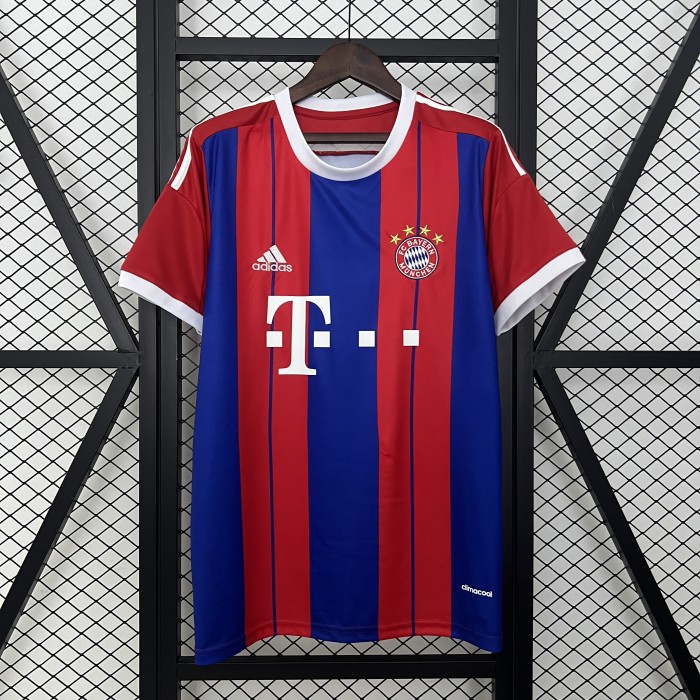 Retro Bayern Munich Jersey 2014-15 Home Football Kit Soccer Jersey