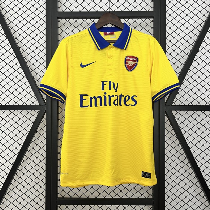 Retro Arsenal Jersey 2013-14 Away Football Kit Soccer Jersey