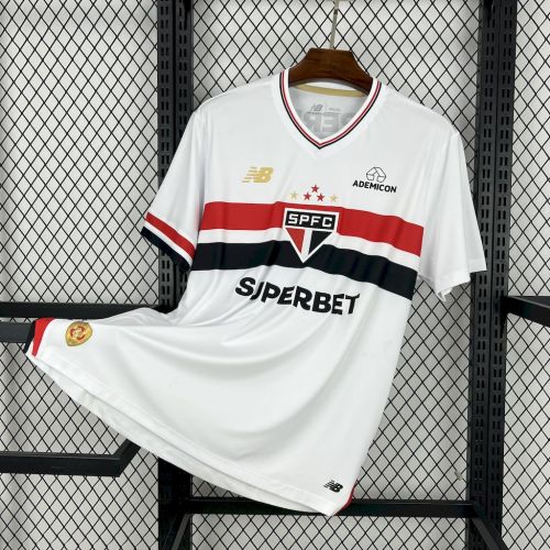 Sao paulo Jersey 25/26 Home Football Kit Soccer Jersey