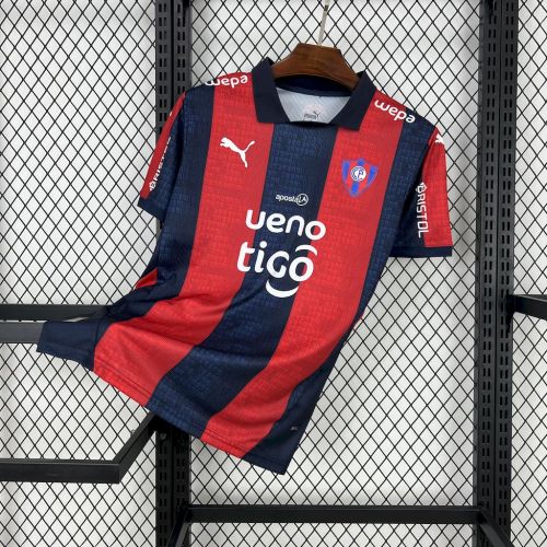 Cerro Porteno Jersey 2025/26 Home Football Kit Soccer Shirt