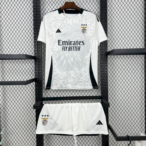 Kids Benfica Jersey 24/25 Fourth Football Kit Soccer Jersey